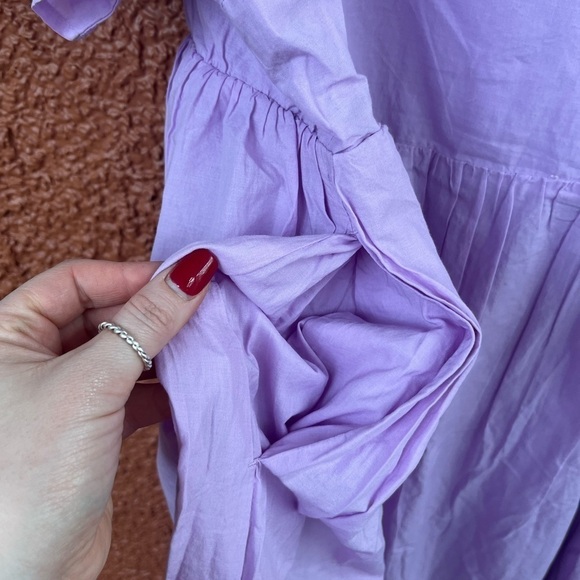 NWT Women's Lane Bryant Perfect Flutter Sleeve Dress W Eyelet Lace Sz 26 - Picture 4 of 10